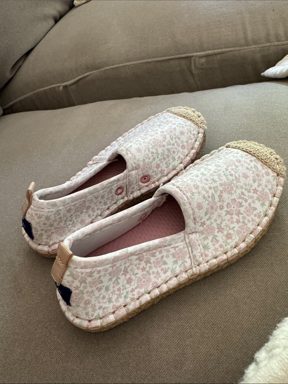 Sea star little girl espadrille shoes